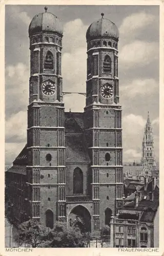 L181 Deutschland 1934 München Frauenkirche Kirche Postkarte