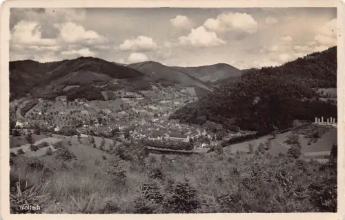 L345 Deutschland 1940 Feldpost WWII Wolfach Vintage Postkarten