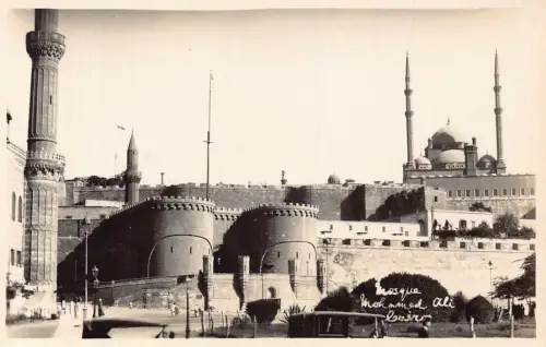 A915 Ägypten Moschee Mohamed Ali Kairo RPPC Postkarte