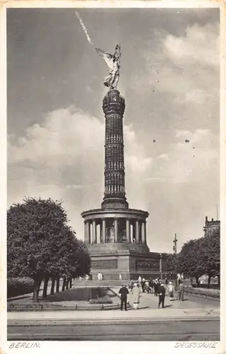 L194 Deutschland 1934 Berlin Siegessaeule Denkmal Säule Vintage Postkarte