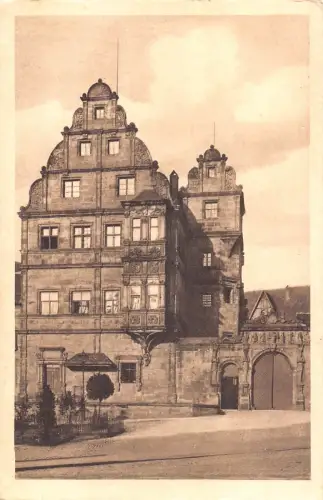 L194 Deutschland Bamberg Alte Hofhaltung Vintage Postkarte