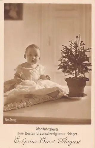 L077 Postkarte Deutsches Königtum Prinz Ernst August Braunschweig