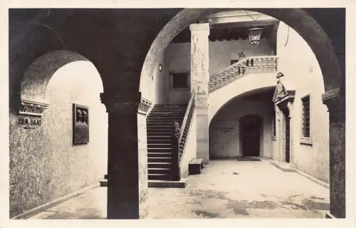 Deutschland 1934 Verein Studentenhaus München EV Eingangsgof Postkarte