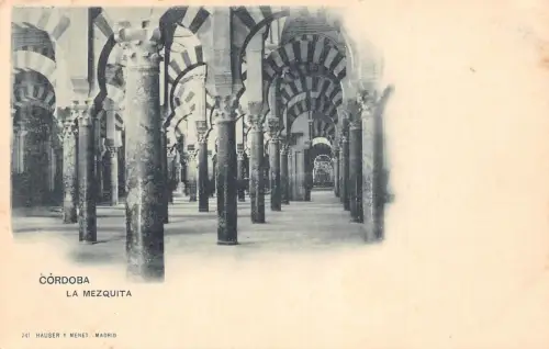 B195 Spanien Cordoba La Mezquita Vintage Postkarte