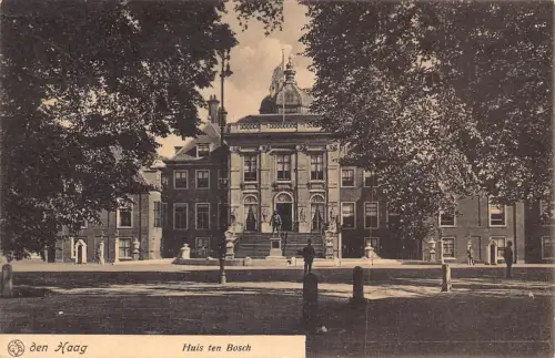A923 Niederlande Den Haag Haag Huis ten Bosch Vintage Postkarte