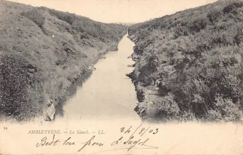 C025 Frankreich, Ambleteuse La Slaack 1903 Vintage Postkarte