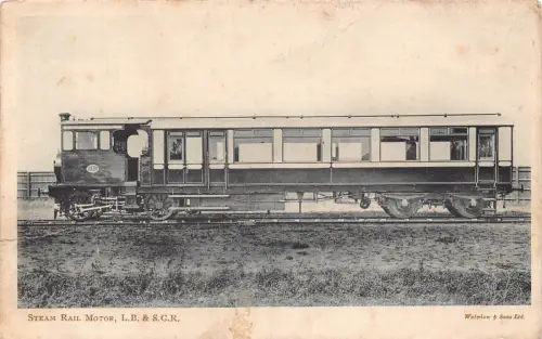 A925 Dampflokomotive Dampfbahnmotor LB & SCR Postkarte