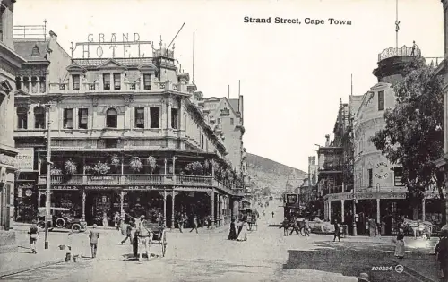 A930 Südafrika Kapstadt Strand Street Grand Hotel Lennon Ltd Postkarte
