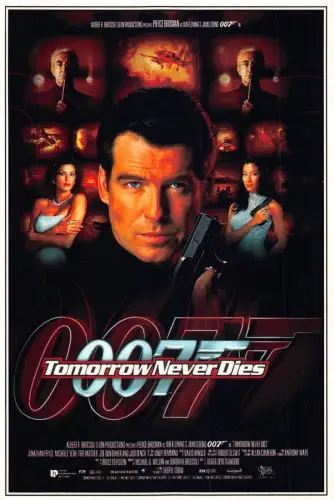 L287 Filmplakat 007 Morgen stirbt nie Pierce Brosnan James Bond Postkarte