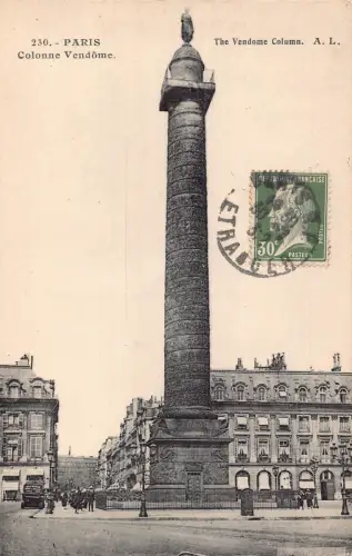C027 Frankreich, Paris Colonne Vendome 1935 alte Postkarte