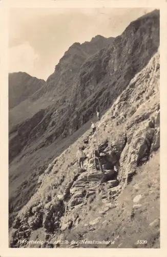 C039 Österreich, Hofertsteig unterhalb der Neualmscharte Vintage Postkarte