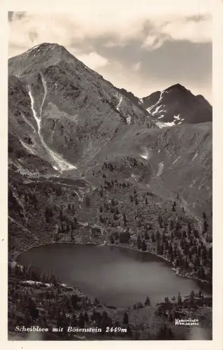 C039 Österreich, Scheiblsee mit Boesenstein Vintage Postkarte