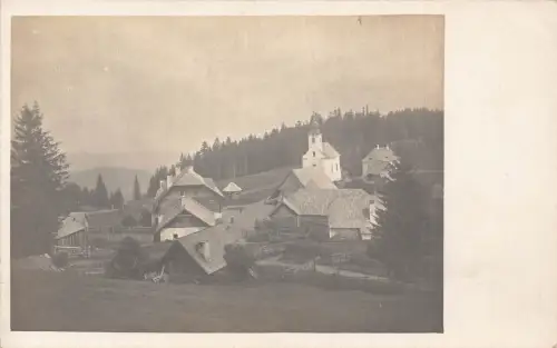 C039 Österreich, Bergdorf Vintage Postkarte