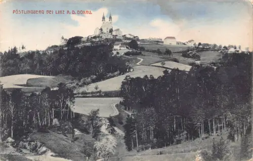 C040 Österreich, Poestlingberg bei Linz Vintage Postkarte