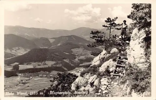 C041 Österreich, Hohe Wand Naturpark 1961 Vintage Postkarte