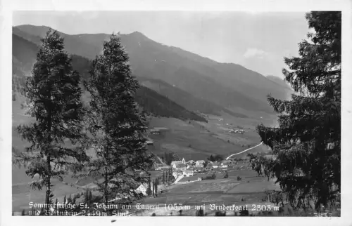 C041 Österreich, Sommerfrische St. Johann 1940 alte Postkarte
