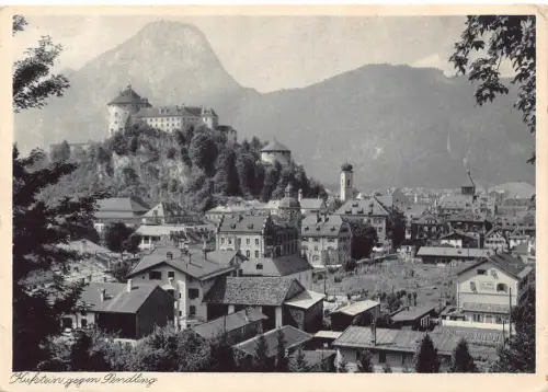 B236 Österreich 1940 Festung Kufstein Vintage Postkarte