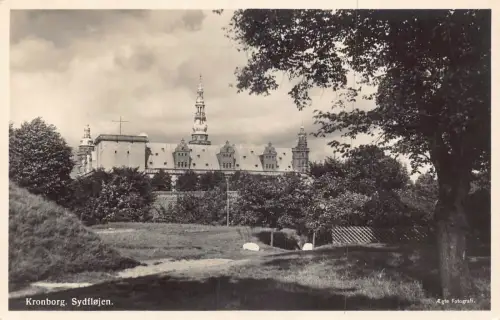 B237 Finnland Kronborg Schloss Sydflojen RPPC Postkarte