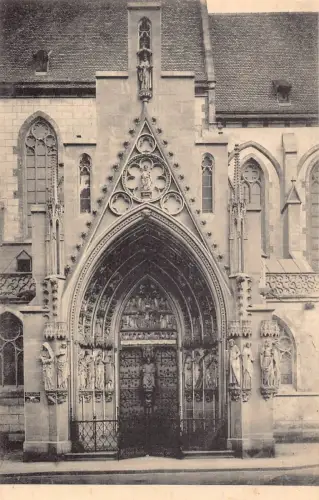 Frankreich Strassburg Straßburg Ste Pierre Kirche Vintage Postkarte