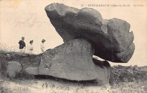 Frankreich Ploumanac'h Le Cepe Klippenformation Vintage Postkarte