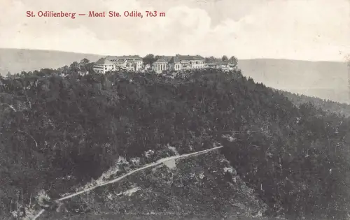 Frankreich Sainte-Odilienberg Sainte-Odile Berg Vintage Postkarte