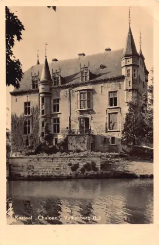 Niederlande 1951 Kasteel Chaloen Schloss Valkenburg Vintage Postkarte