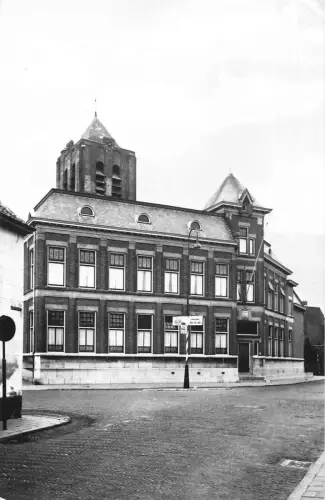 Niederlande 1974 Gemeentehuis Monsterhaus Vintage Postkarte