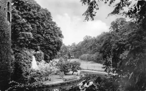 Niederlande 1966 Zeddam-Montferland Kasteel Bergh Castle Postkarte