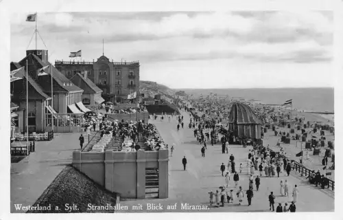L107 Deutschland 1931 Westerland a Sylt Echtfoto Postkarte