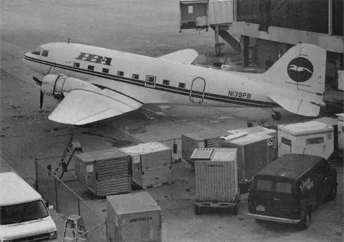 A157 Flugzeug Princetown-Boston Fluggesellschaft N139PB Tampa Florida Flughafen Postkarte