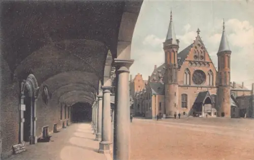 L259 Niederlande Gravenhage Ridderzaal Vintage Postkarte