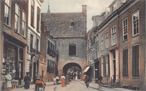 L259 Niederlande Gravenhage Gevangenpoort Vintage Postkarte