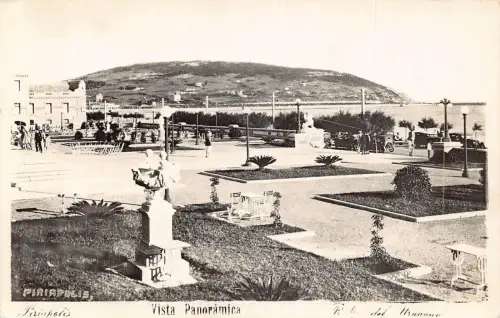 L251 Brasilien Periopolis Vista Panorámica Vintage Postkarte