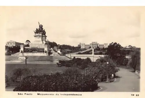 L250 Brasilien São Paulo Monumento da Independencia Vintage Postkarte