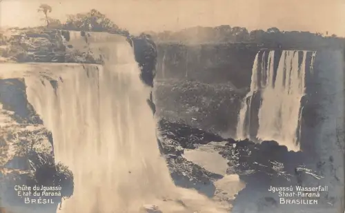 L251 Brasilien Chûte du Iguassú Etat du Paraná BRÉSIL Postkarte