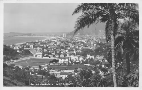 L250 Brasilien RIO DE JANEIRO - COPACABANA Vintage Postkarte