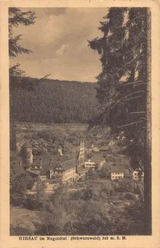 A162 Deutschland 1926 Hirsau im Nagoldtal Schwarzwald Vintage Postkarte