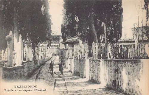 L104 Türkei Trabzon Issard Moschee Vintage Postkarte