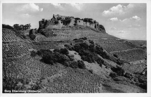 A137 Deutschland Burg Ebernburg Südansicht Vintage Postkarte