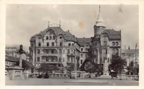 B300 Rumänien Oradea Nagyvarad Fekete Sas Palatul Vulturul Negru Patika Postkarte