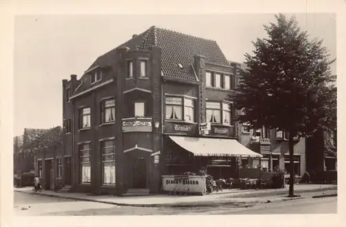 A133 Niederlande Hotel Cafe Restaurant Paes Prins Mauritslaan RPPC Postkarte