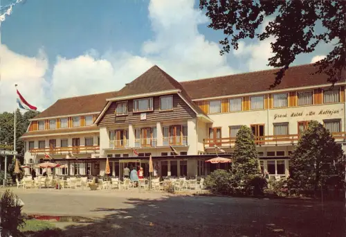 A132 Niederlande Grand Hotel de Mallejan Vierhouten Holland Vintage Postkarte
