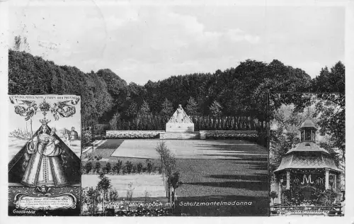 A131 Deutschland 1934 Kevelaer Marien Skulptur Schutzmantelmadonna Vintage Postkarte