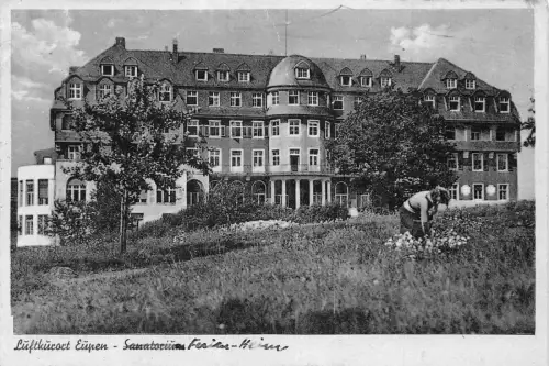 A131 Deutschland Luftkurort Eupen Sanatorium Vintage Postkarte