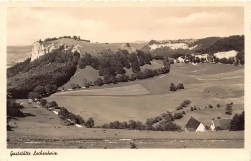 L193 Deutschland Gaststaette Lochenheim RPPC Postkarte