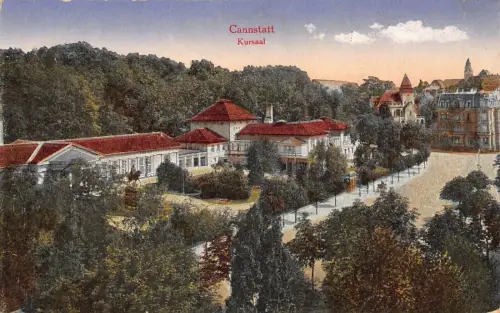 L210 Deutschland 1934 Cannstatt Kursaal Vintage Postkarte