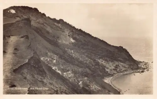 L157 Germany Insel Hiddensee. Arm Tieten-Ufer Vintage Postkarte