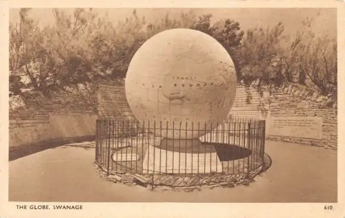 L231 England The Globe Swanage Vintage Postkarte.