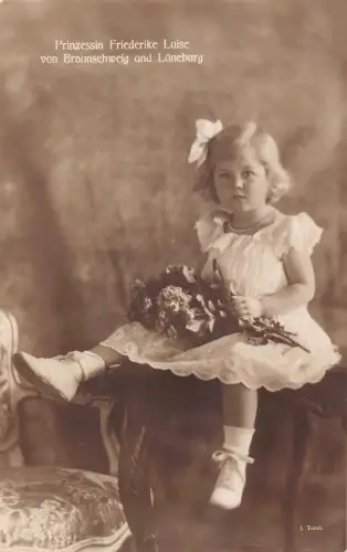 L094 Postkarte Deutsches Königtum Prinzessin Friederike Luise von Braunschweig und Lüneburg