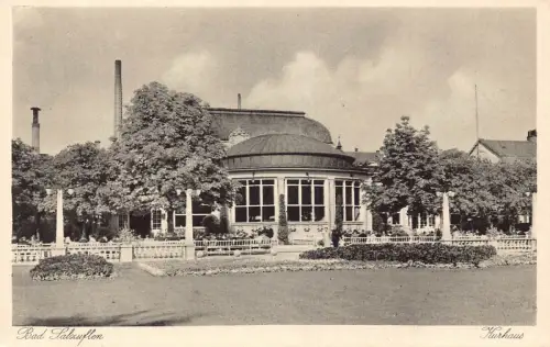 Deutschland Bad Salzuflen Kurhaus Vintage Postkarte